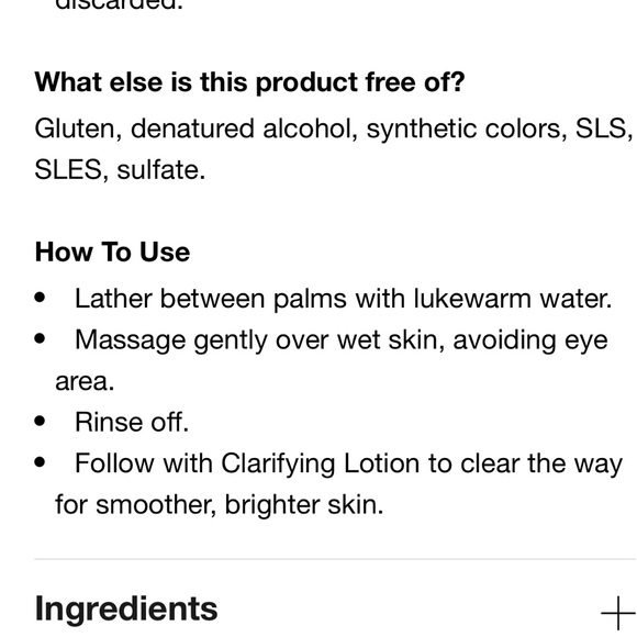 SALE…..🌷2 FOR 25$ 🌺NEW CLINIQUE ALL ABOUT CLEAN FOAMING FACIAL SOAP 150 ml - Picture 4 of 4